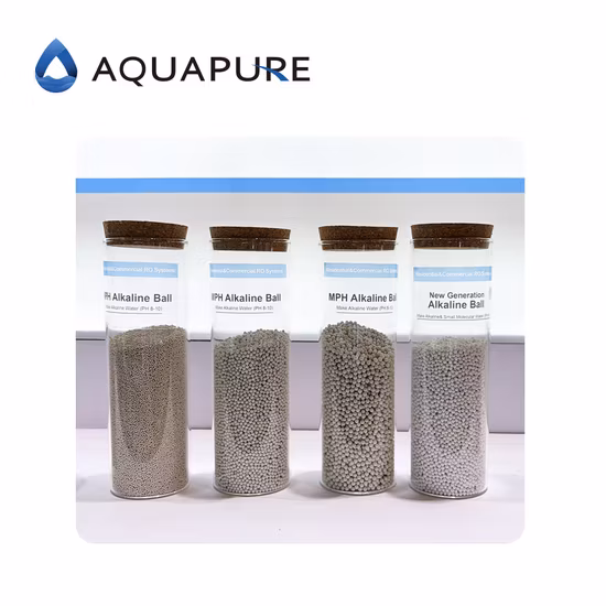 Cartouches de filtre à eau 3 en 1, filtre minéral alcalin