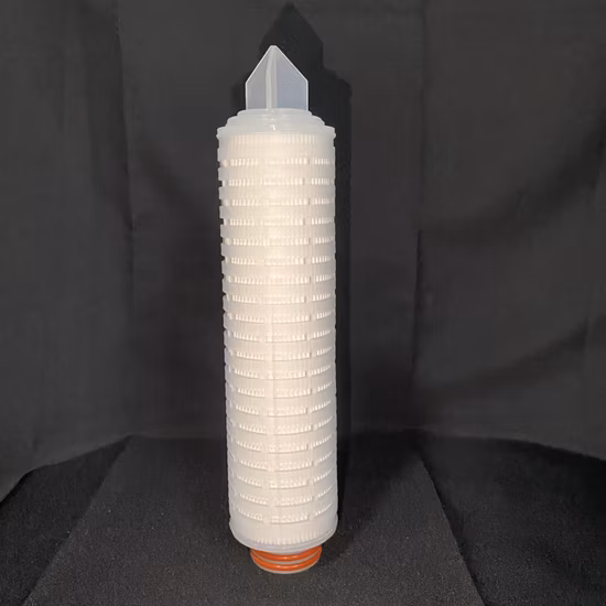 Chine Cartouche filtrante en gros à haut débit Élément filtrant pliable plissé pour système de filtre à eau Purificateur d'eau de traitement de l'eau avec boîtier de filtre 3/5/7 noyaux