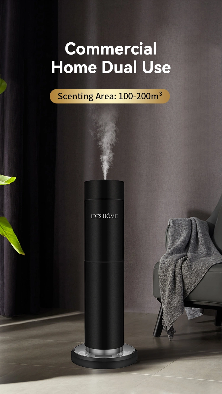 Aluminium Humidifier Scent Air Purifier Electric Aromatic Oil Machine